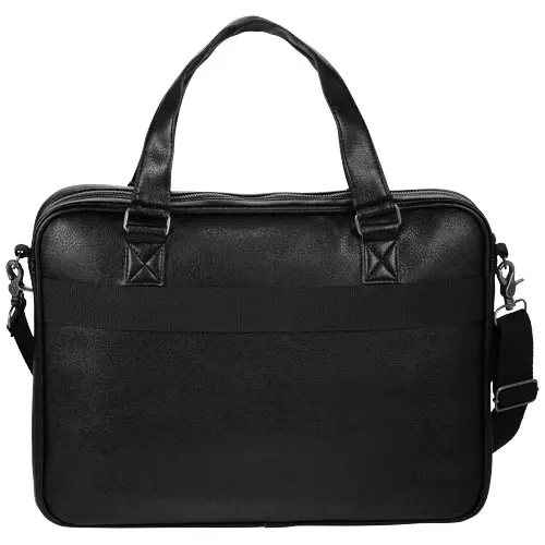 Borsa porta pc multitasca da 15.6" in vinile con tasca frontale e aggancio trolley 40x5x29cm