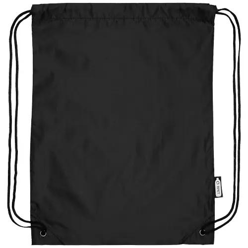 Sacca in RPET in diverse colorazione con chiusura a coulisse da 190T 33x44cm