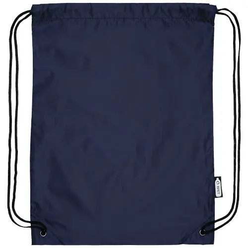 Sacca in RPET in diverse colorazione con chiusura a coulisse da 190T 33x44cm