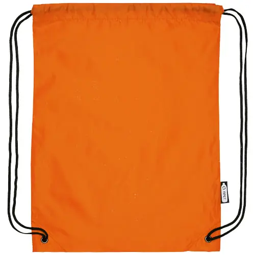 Sacca in RPET in diverse colorazione con chiusura a coulisse da 190T 33x44cm