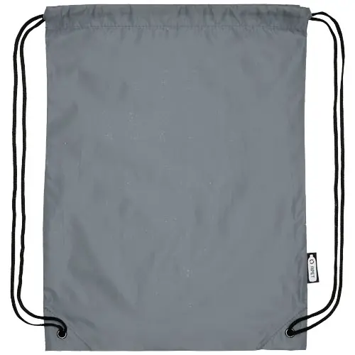 Sacca in RPET in diverse colorazione con chiusura a coulisse da 190T 33x44cm