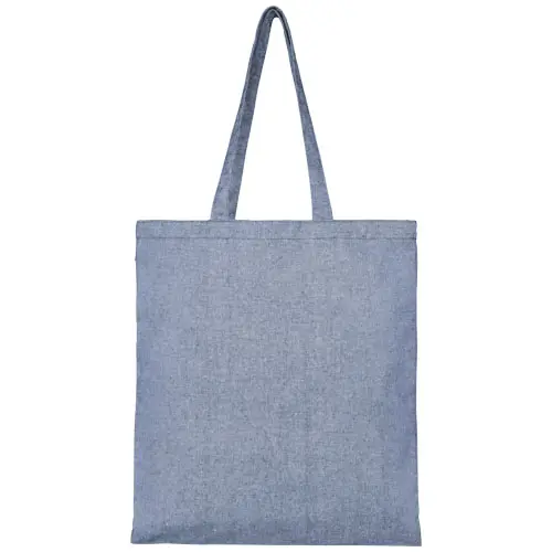 Shopper in cotone riciclato in diverse colorazioni con manici lunghi da 210gr 38x42cm