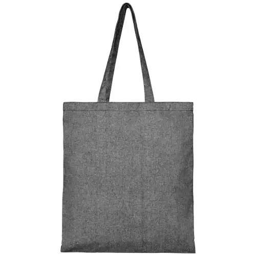 Shopper in cotone riciclato in diverse colorazioni con manici lunghi da 210gr 38x42cm