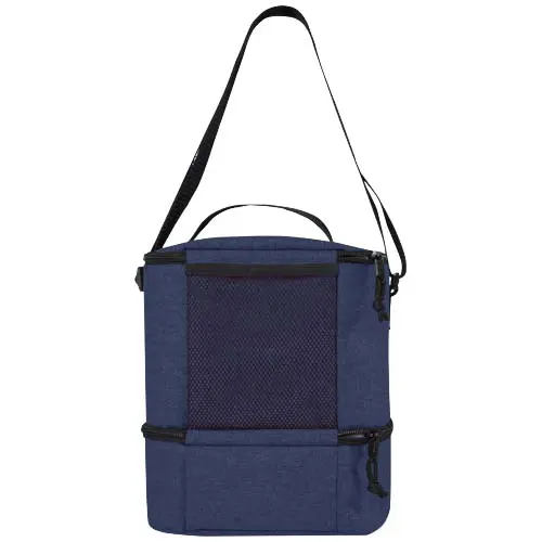 Borsa termica portapranzo a doppio scomparto in RPET da 7L per 9 lattine 21.5x17.5x25.5cm