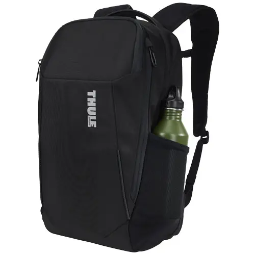 Zaino porta pc da viaggio Thule da 15.6" in poliestere riciclato con scomparto SafeZone e cinghia pettorale regolabile