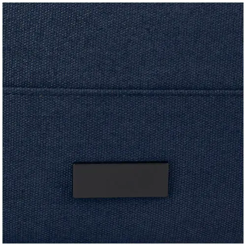 Zaino porta pc multitasca roll-top da 15" in cotone riciclato certificato con manici in tessuto rinforzato