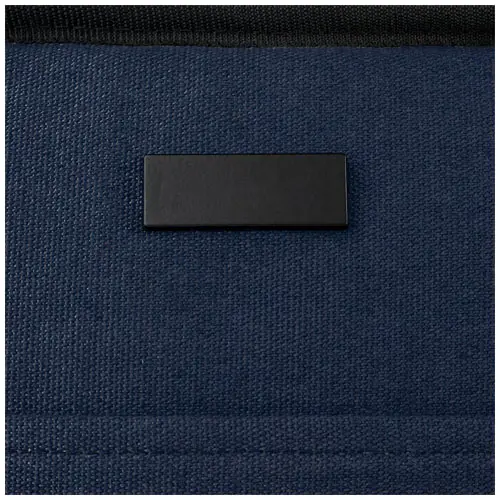 Borsa termica in tela riciclata certificata da 6L per 9 lattine 29x15x25cm