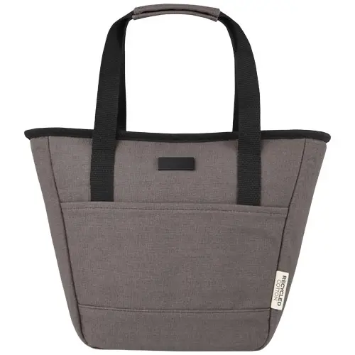 Borsa termica in tela riciclata certificata da 6L per 9 lattine 29x15x25cm