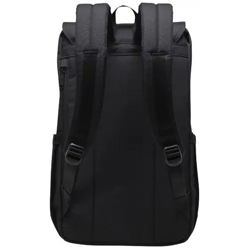 Zaino porta pc da 16" a marchio Herschel Retreat in tessuto riciclato con ampie tasche oggetti e chiusura a coulisse