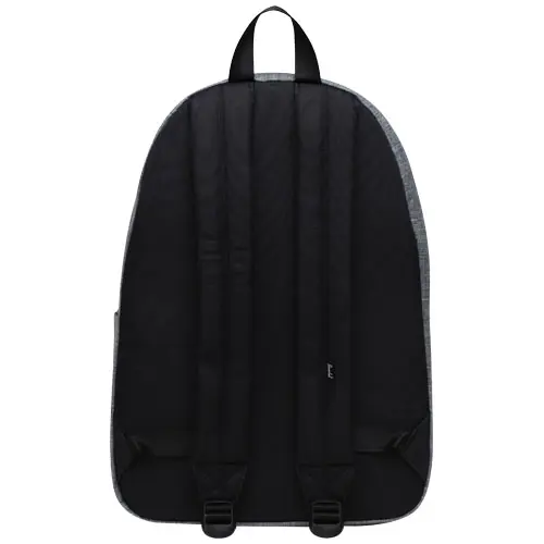 Zaino porta pc da 16" a marchio Herschel Classic in tessuto sostenibile con ampia tasca frontale e separata per le borracce