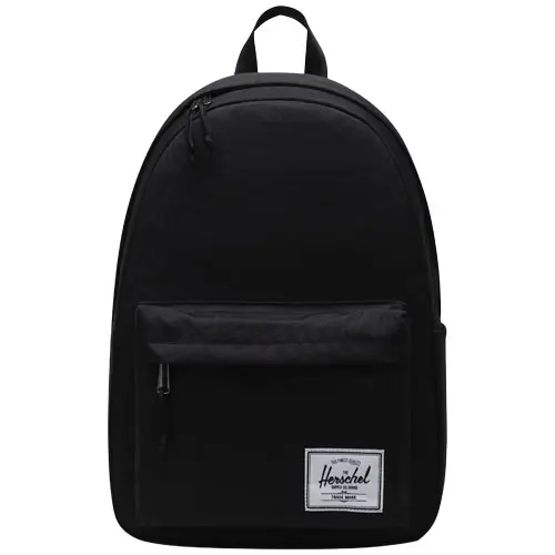 Zaino porta pc da 16" a marchio Herschel Classic in tessuto sostenibile con ampia tasca frontale e separata per le borracce