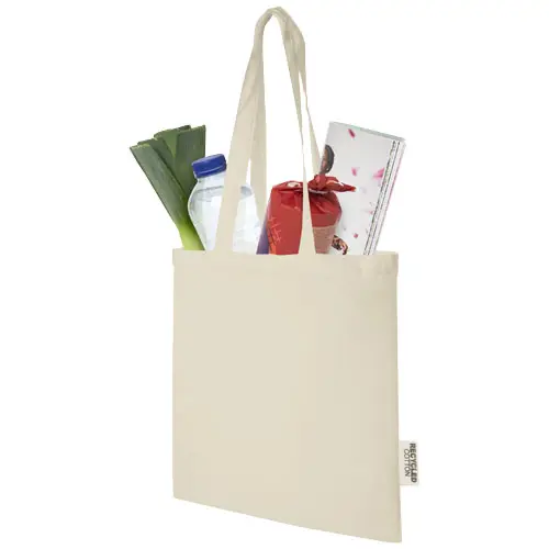 Shopper in cotone riciclato GRS da 140gr 38x42cm