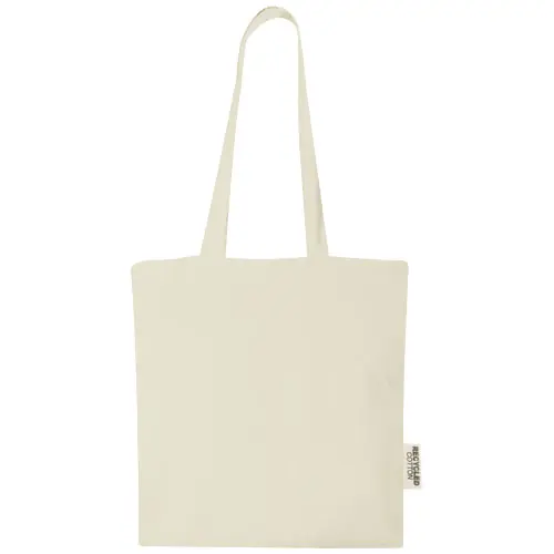 Shopper in cotone riciclato GRS da 140gr 38x42cm