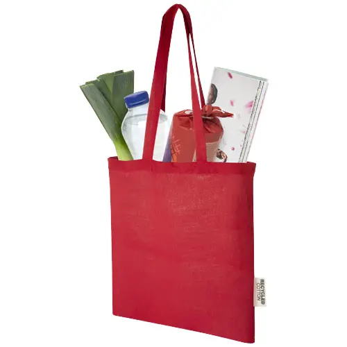 Shopper in cotone riciclato GRS da 140gr 38x42cm