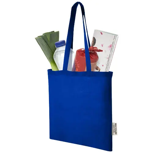 Shopper in cotone riciclato GRS da 140gr 38x42cm