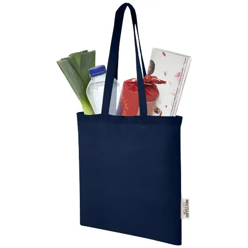 Shopper in cotone riciclato GRS da 140gr 38x42cm