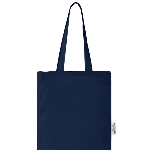 Shopper in cotone riciclato GRS da 140gr 38x42cm