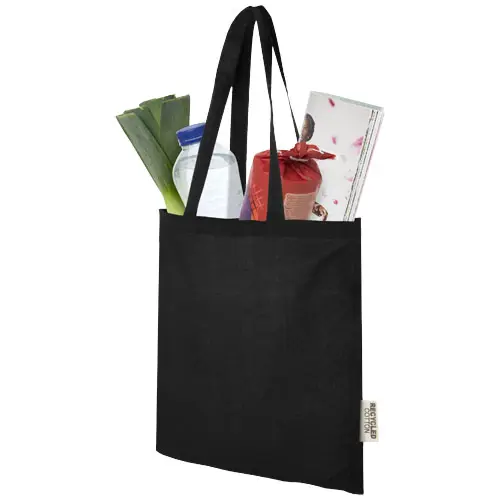 Shopper in cotone riciclato GRS da 140gr 38x42cm