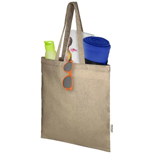 Shopper in cotone e poliestere riciclati con sistema di tracciamento Aware da 150gr 38x42cm
