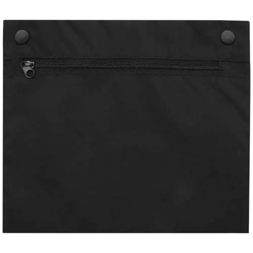 Shopper in materiale riciclato certificato GRS richiudibile tramite una tasca 43x34cm