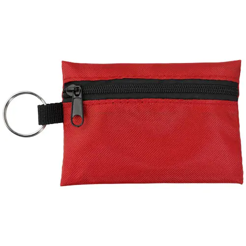 Kit pronto soccorso da 16 pezzi con portachiavi