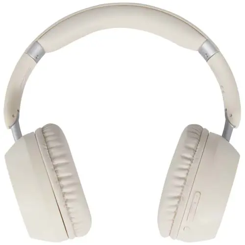 Cuffie over-ear pieghevoli in plastica riciclata con funzione ANC e ENC Hoggar