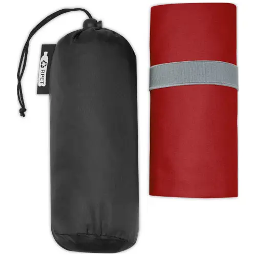 Asciugamano sportivo ultra leggero ad asciugatura rapida in RPET 130x80 cm