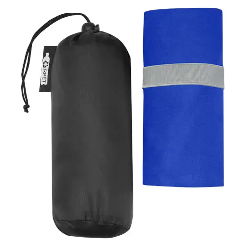 Asciugamano sportivo ultra leggero ad asciugatura rapida in RPET 130x80 cm