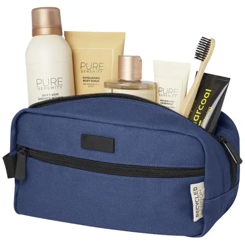 Beauty case in tela riciclata certificata GRS 3.5L 23x13.5x11cm