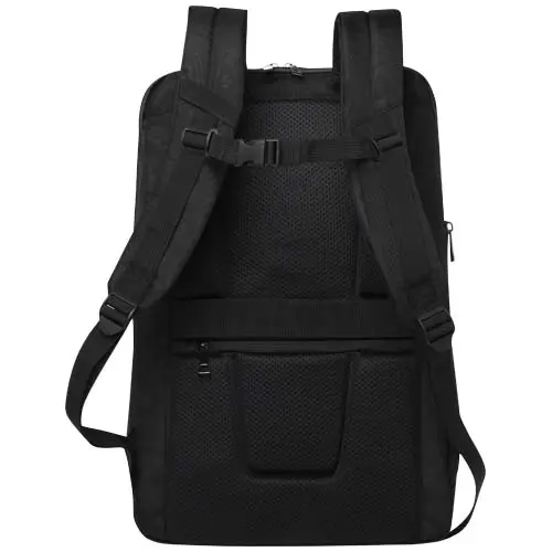 Zaino da viaggio in RPET espandibile e porta pc da 17"e custodia per tablet e spazio per indumenti in materiale riciclato certificato GRS da 35L 31x15x45cm