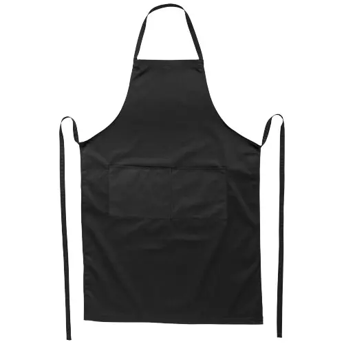 Grembiule in poliestere e cotone 240gr taglia unica con tasche frontali