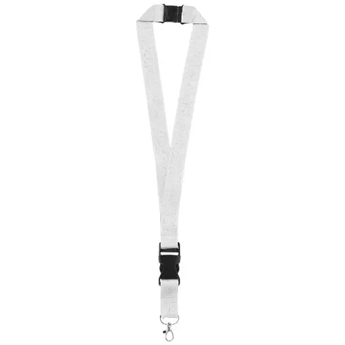 Lanyard con fibbia staccabile e sgancio di sicurezza
