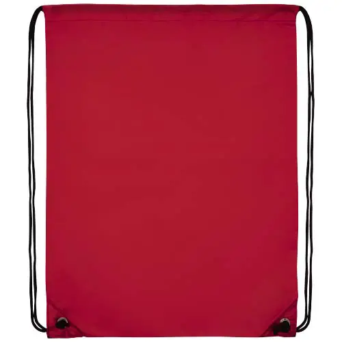 Sacca in poliestere in diverse colorazioni con chiusura a coulisse da 210D 33x44cm