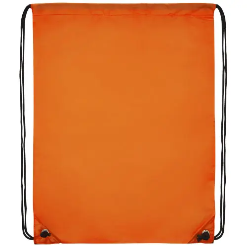 Sacca in poliestere in diverse colorazioni con chiusura a coulisse da 210D 33x44cm