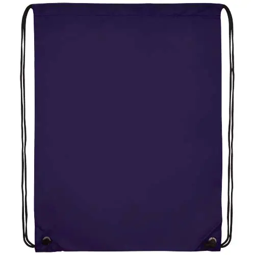 Sacca in poliestere in diverse colorazioni con chiusura a coulisse da 210D 33x44cm