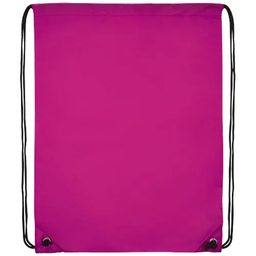 Sacca in poliestere in diverse colorazioni con chiusura a coulisse da 210D 33x44cm