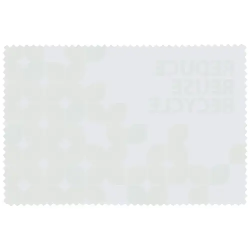 Panno per la pulizia degli occhiali in RPET personalizzabile su 1 lato 100x150mm