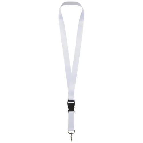 Lanyard Bucks in PET riciclato totalmente personalizzabile con fibbia di sicurezza