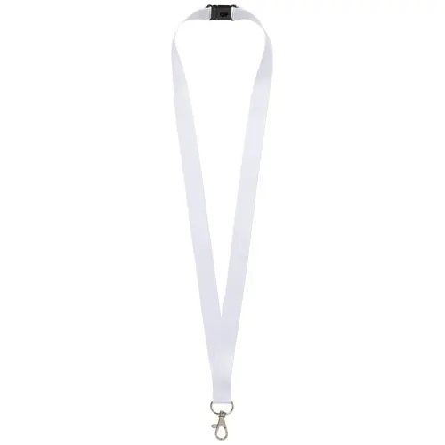 Lanyard in PET riciclato totalmente personalizzabile con sgancio di sicurezza