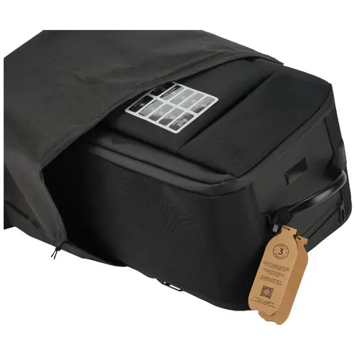 Zaino trolley professionale per portatili SCX design in tessuto impermeabile 1680D realizzato in PET riciclato 55x34x22cm