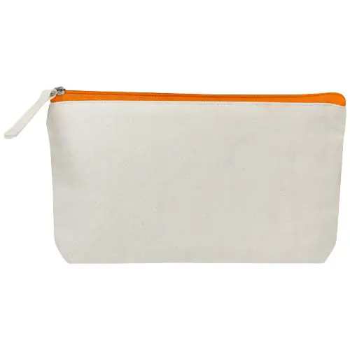 Beautycase da viaggio in cotone biologico a marchio Citizen Green 23x13cm