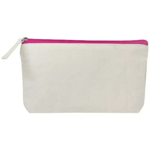 Beautycase da viaggio in cotone biologico a marchio Citizen Green 23x13cm