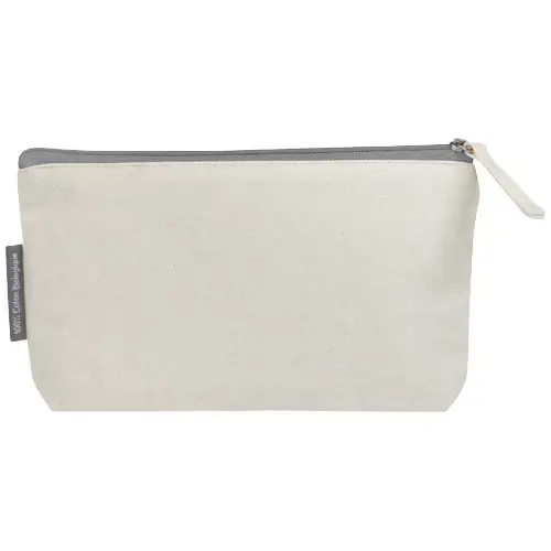 Beautycase da viaggio in cotone biologico a marchio Citizen Green 23x13cm