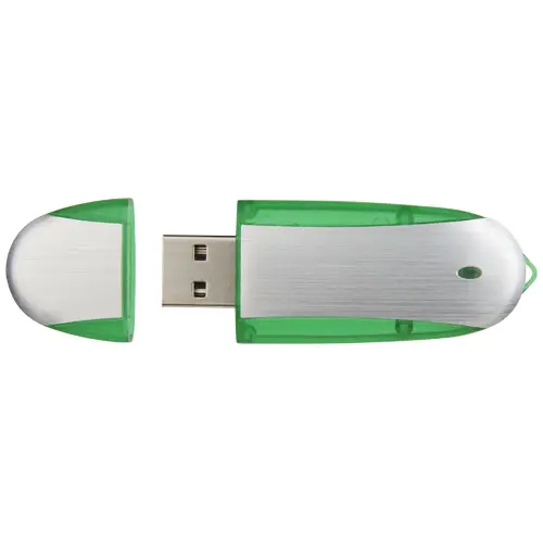 Chiavetta USB in plastica e alluminio con cappuccio in diverse colorazioni da 4GB a 32GB
