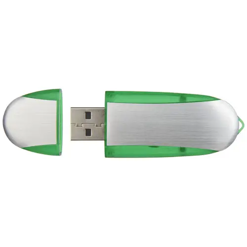 Chiavetta USB in plastica e alluminio con cappuccio in diverse colorazioni da 4GB a 32GB