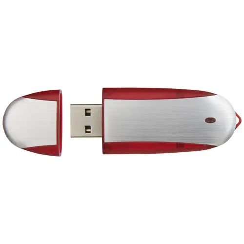 Chiavetta USB in plastica e alluminio con cappuccio in diverse colorazioni da 4GB a 32GB