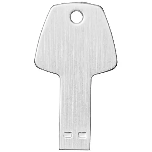 Chiavetta USB in alluminio a forma di chiave di vari colori da 1GB a 32GB