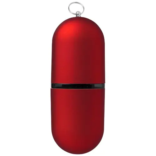 Chiavetta USB in plastica di forma ovale con cappuccio da 1GB a 32GB