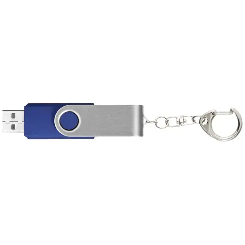 Chiavetta USB in plastica e alluminio di vari colori con portachiavi da 1GB a 32GB