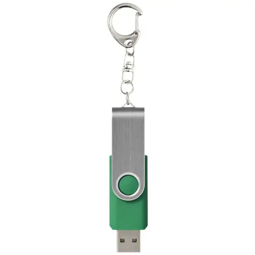 Chiavetta USB in plastica e alluminio di vari colori con portachiavi da 1GB a 32GB